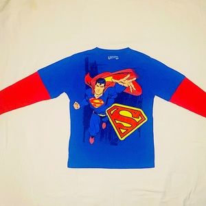 Kids Superman Long Sleeve